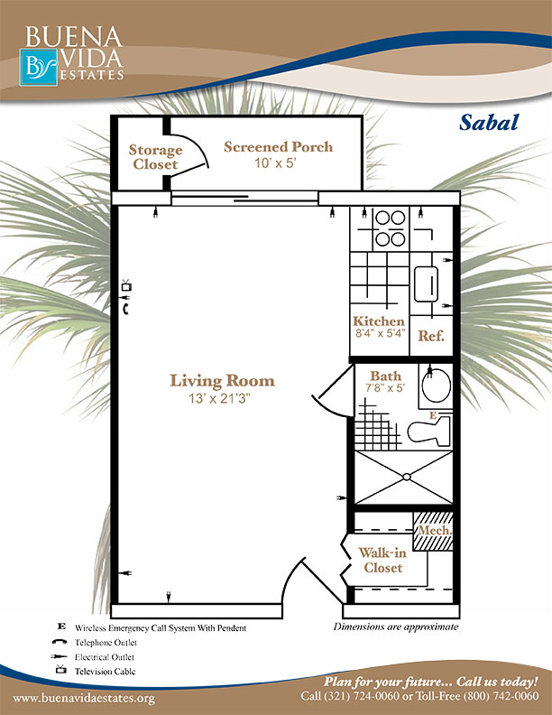 Click here to view a printer friendly version of the floor plan