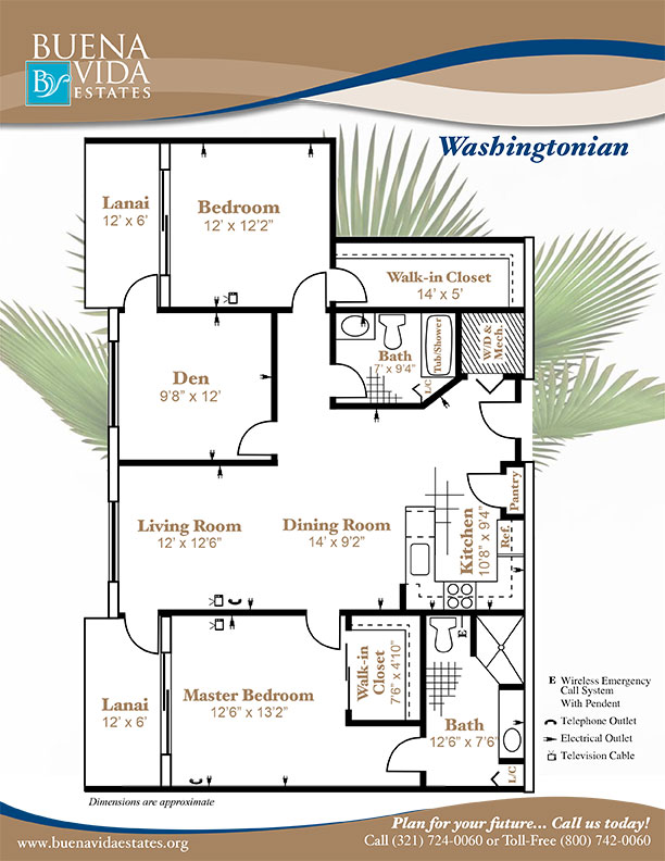 Click here to view a printer friendly version of the floor plan