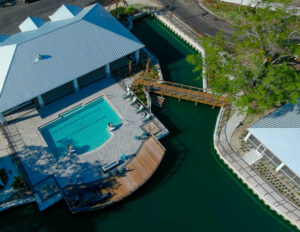 aerial view of Buena Vida Estates cottages