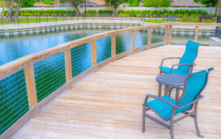 patio chairs on deck at buena vida