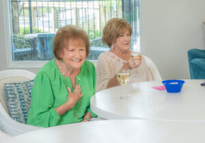 smiling residents at buena vida estates