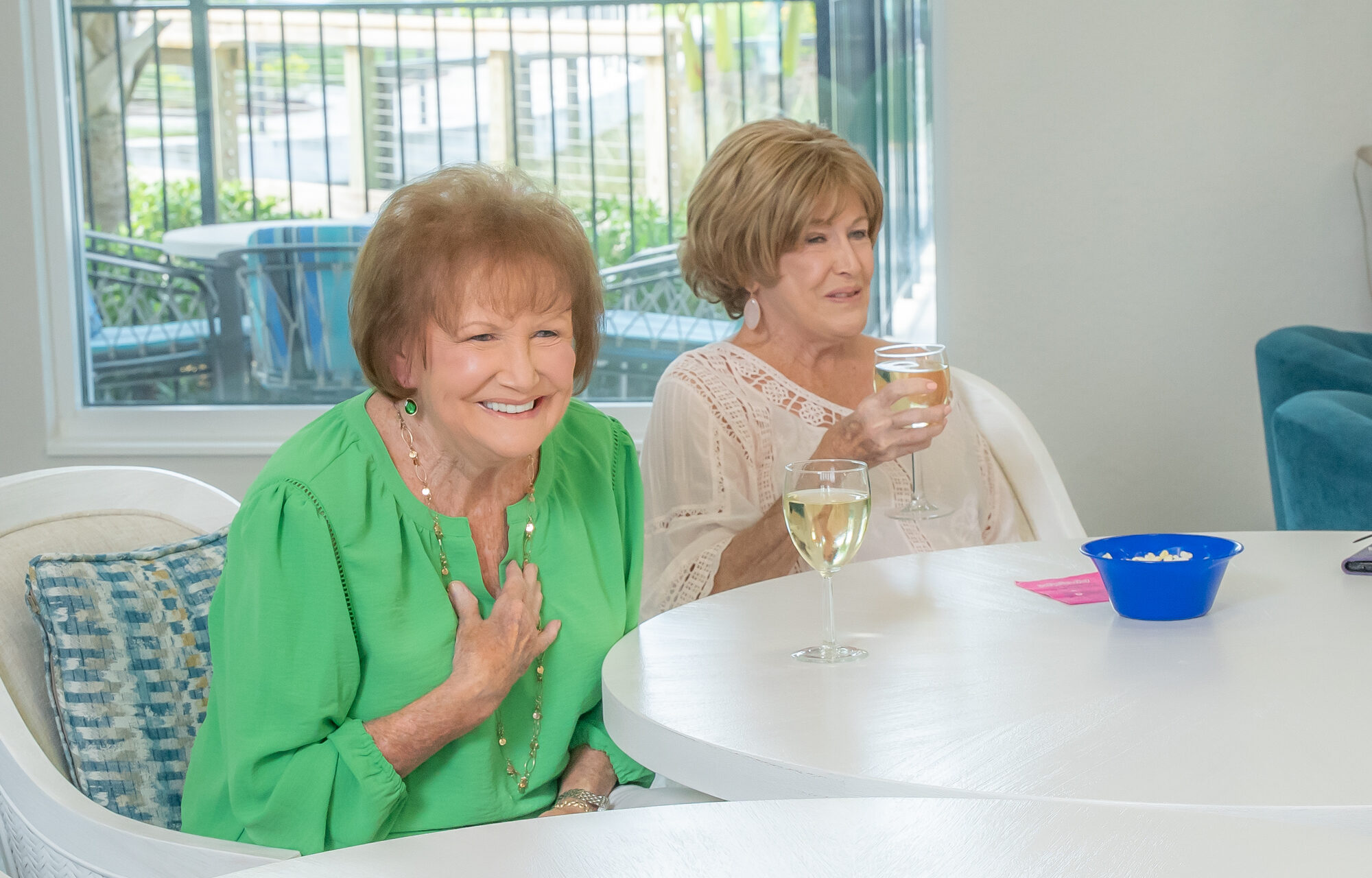 smiling residents at buena vida estates