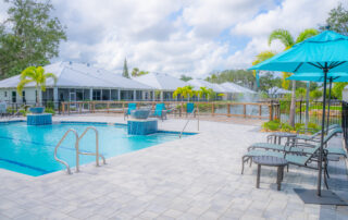 the cottages clubhouse pool